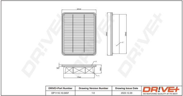 Air Filter DP1110.10.0497