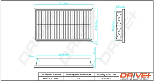 Air Filter DP1110.10.0499