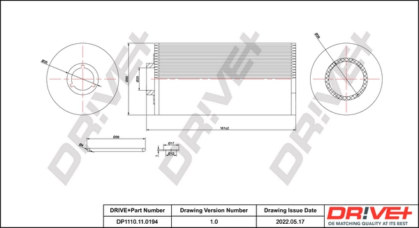 Oil Filter DP1110.11.0194