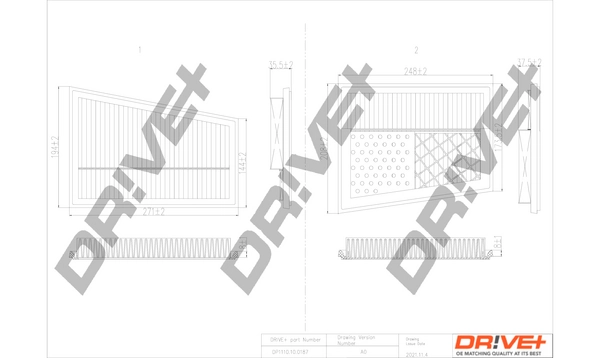 Air Filter DP1110.10.0187