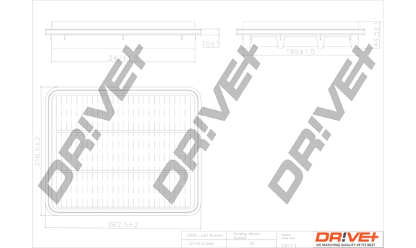 Air Filter DP1110.10.0484