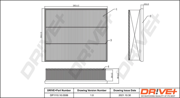 Air Filter DP1110.10.0599