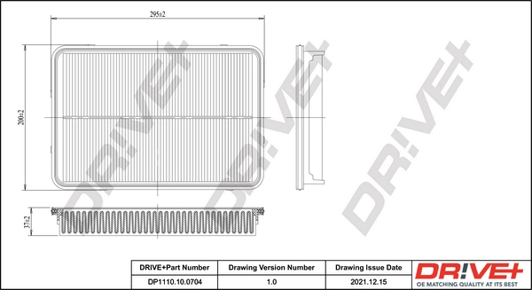 Air Filter DP1110.10.0704