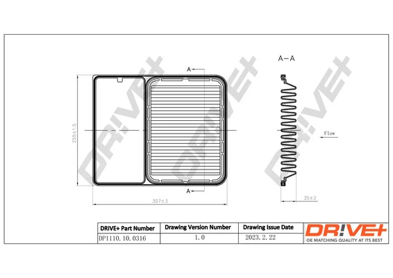 Air Filter DP1110.10.0316