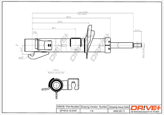 Shock Absorber DP1610.10.0161
