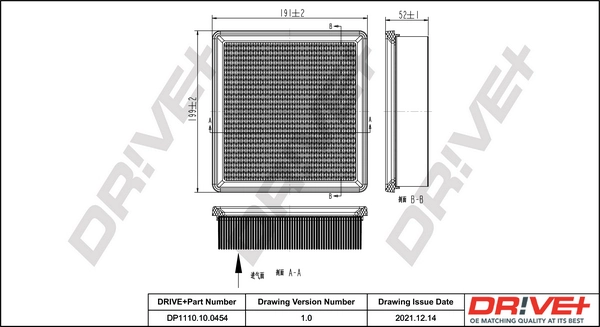 Air Filter DP1110.10.0454
