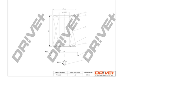 Oil Filter DP1110.11.0101
