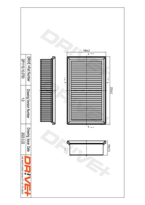 Air Filter DP1110.10.0793