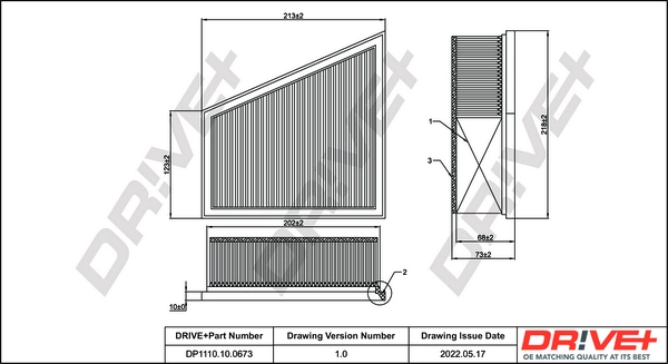 Air Filter DP1110.10.0673