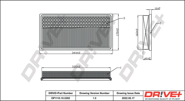 Air Filter DP1110.10.0292