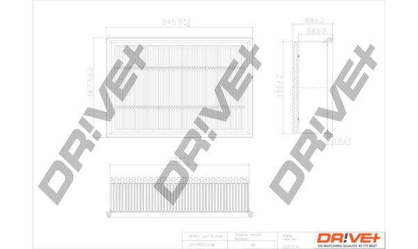Air Filter DP1110.10.0198