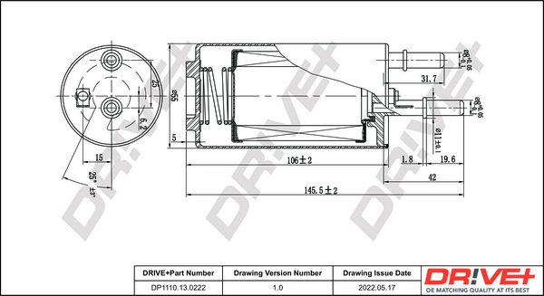 Fuel Filter DP1110.13.0222