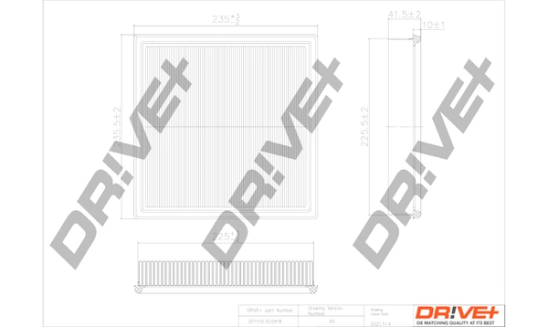 Air Filter DP1110.10.0418