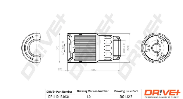 Fuel Filter DP1110.13.0134