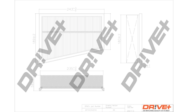 Air Filter DP1110.10.0110