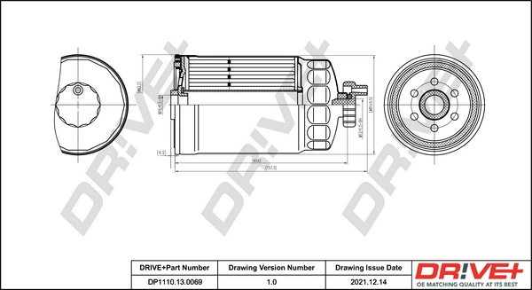 Fuel Filter DP1110.13.0069