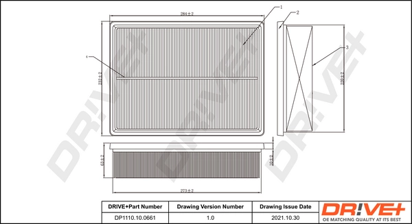 Air Filter DP1110.10.0661