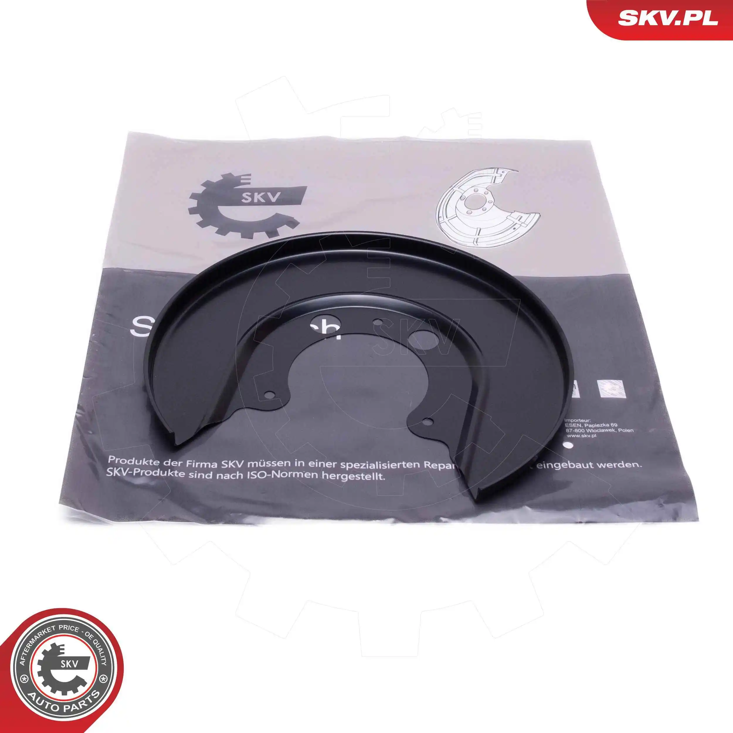 Splash Guard, brake disc 57SKV529