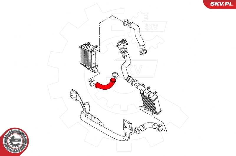 Charge Air Hose 24SKV536