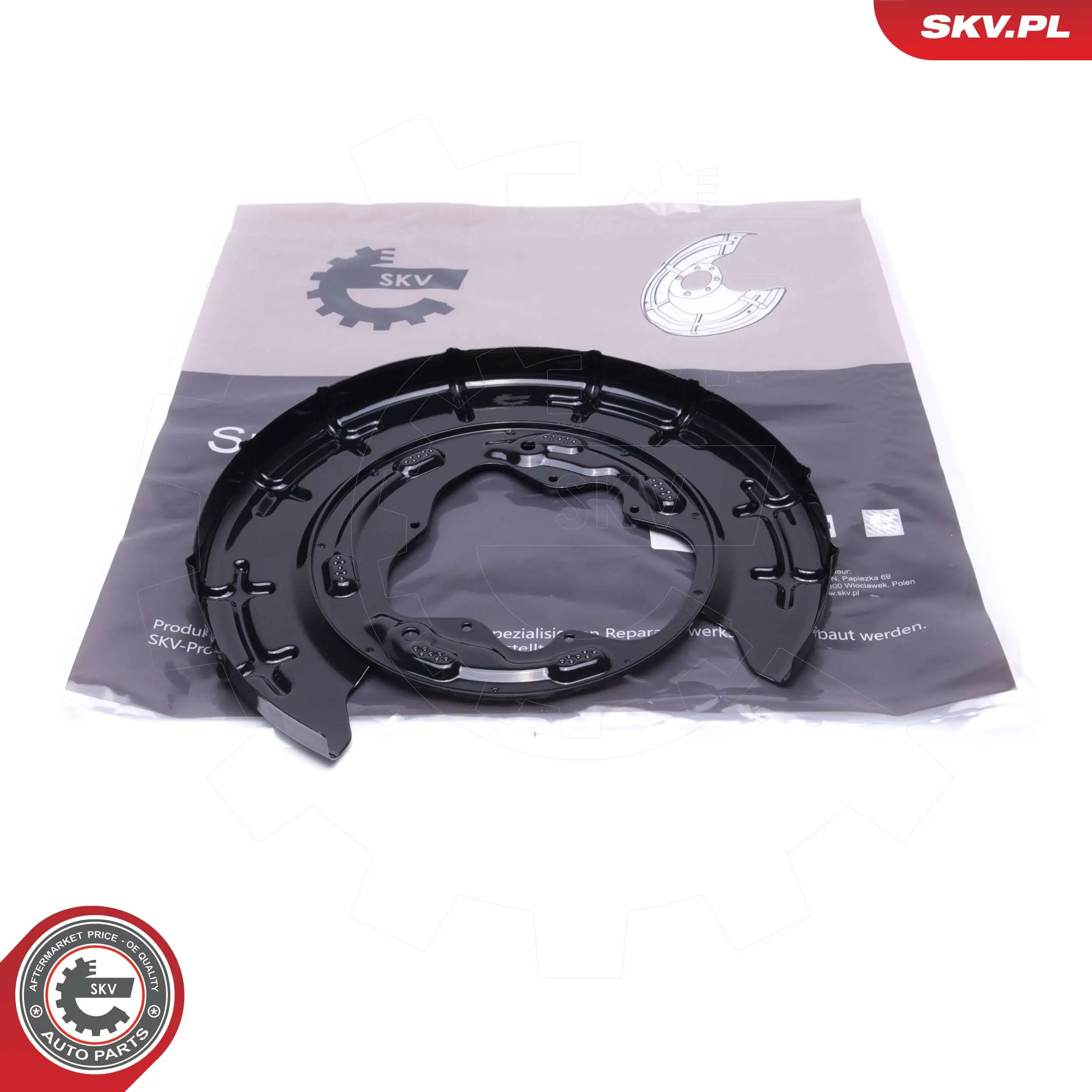 Splash Guard, brake disc 57SKV708