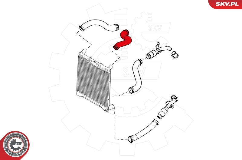 Charge Air Hose 24SKV667