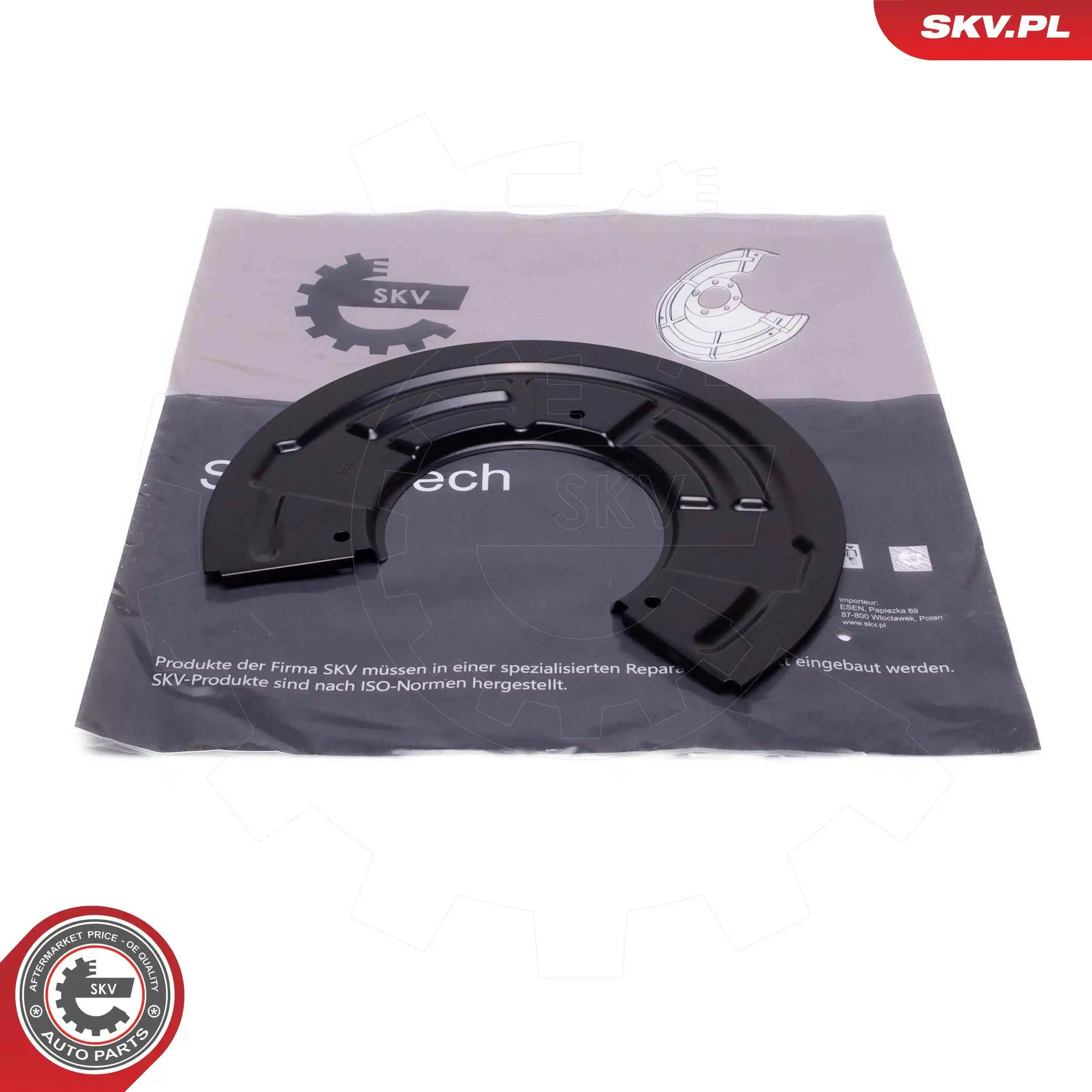 Splash Guard, brake disc 57SKV012