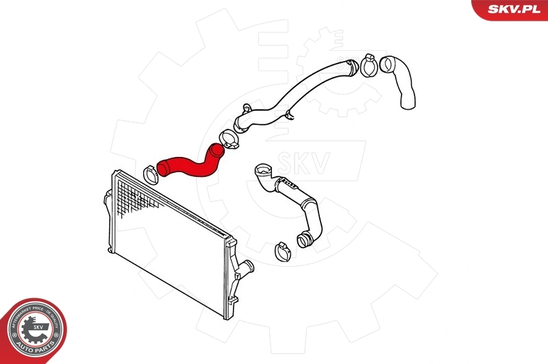 Charge Air Hose 24SKV993