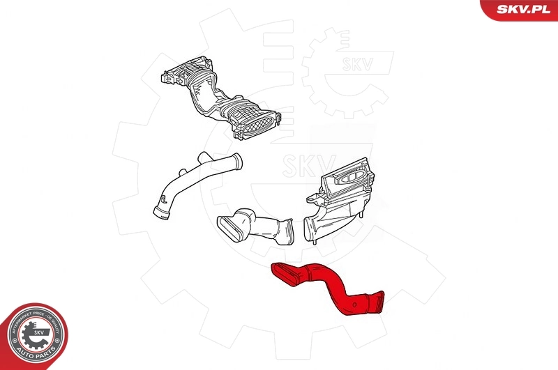 ESEN SKV 43SKV910 Intake Hose, air filter