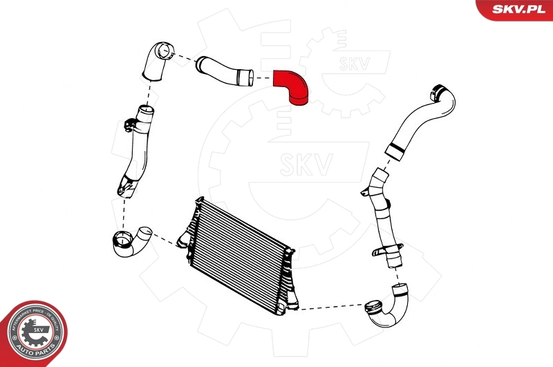 Charge Air Hose 24SKV986