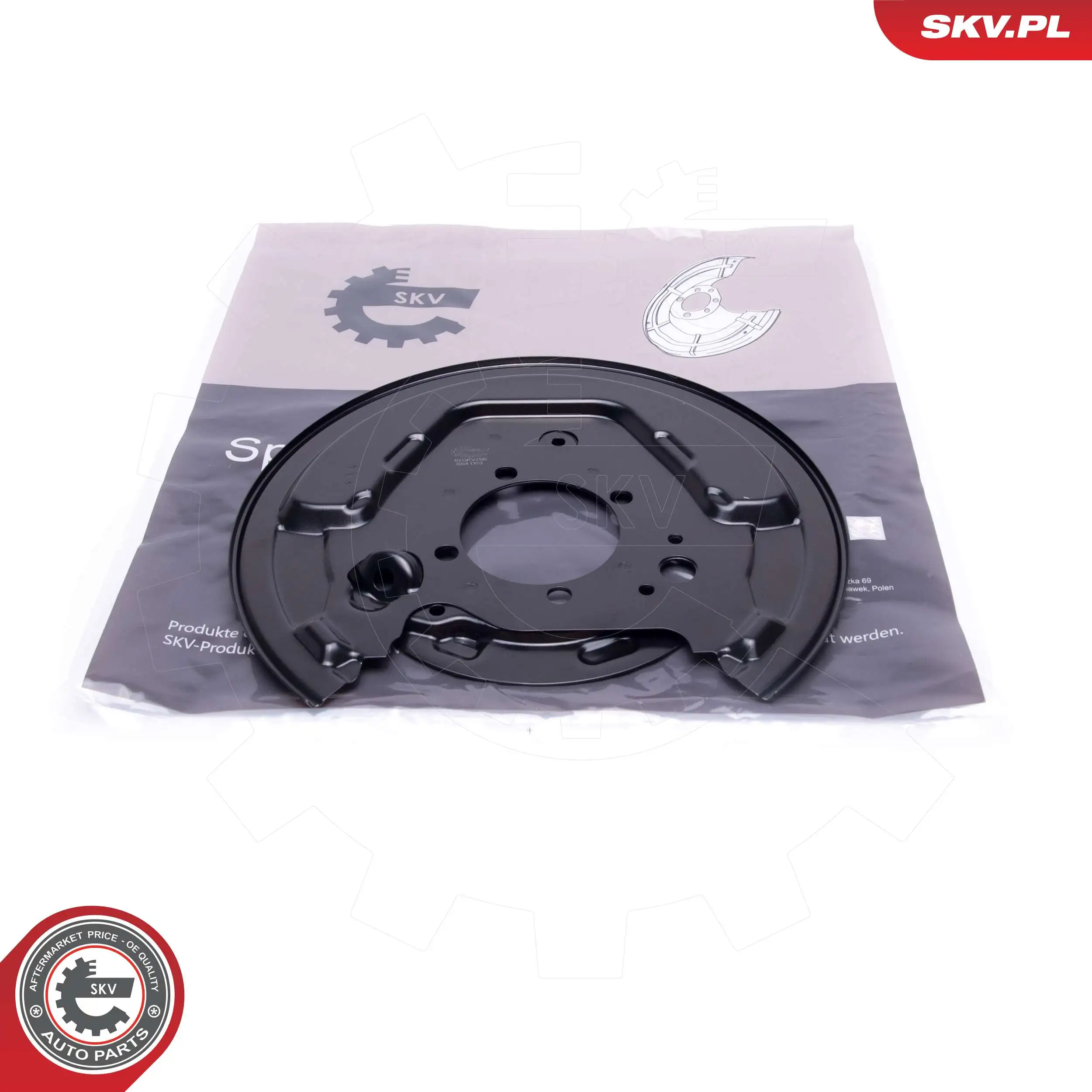 Splash Guard, brake disc 57SKV706