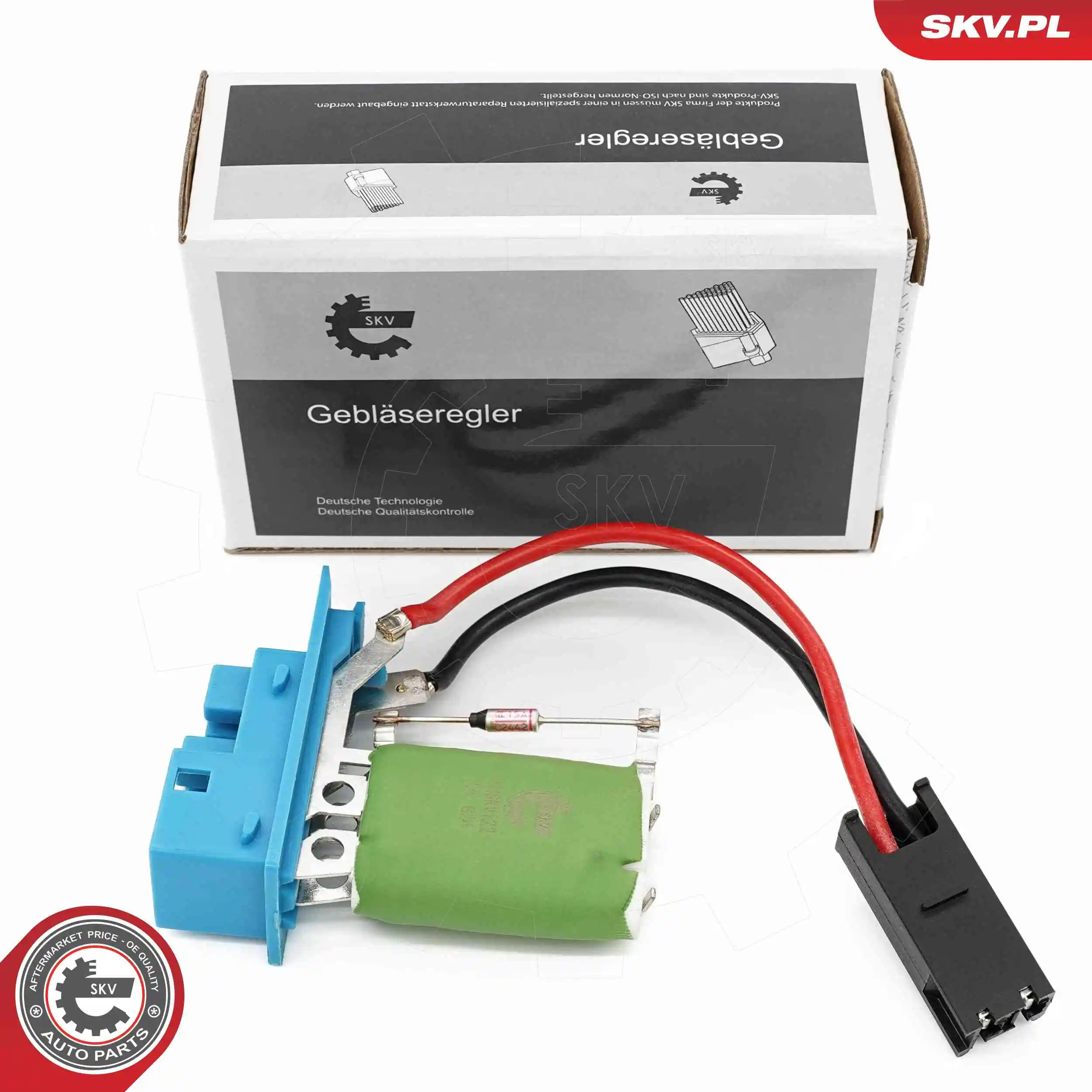 Resistor, interior blower 94SKV122