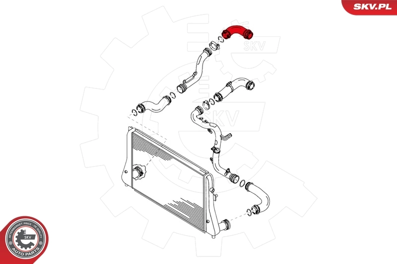 Charge Air Hose 24SKV141