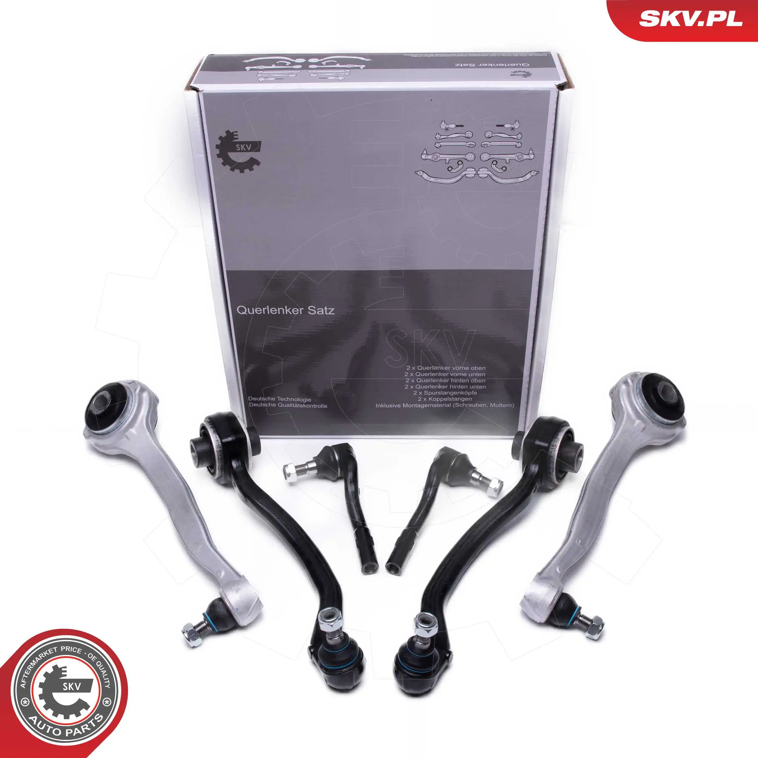 Control/Trailing Arm Kit, wheel suspension 04SKV810