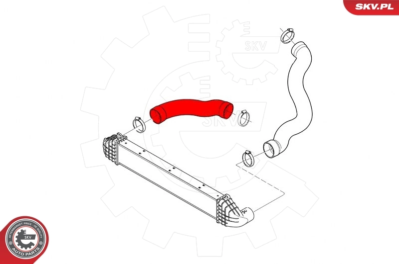 Charge Air Hose 43SKV218