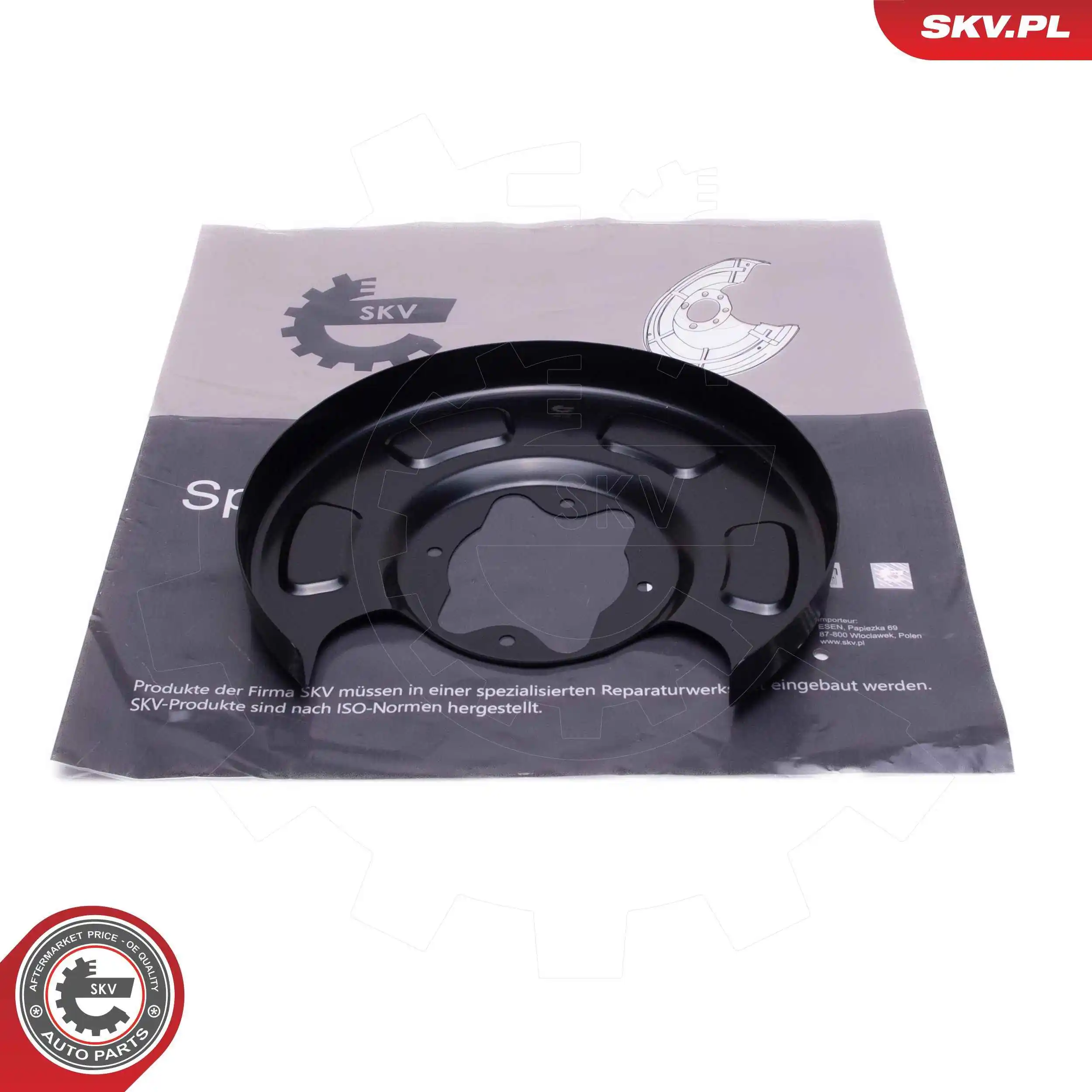 Splash Guard, brake disc 57SKV749