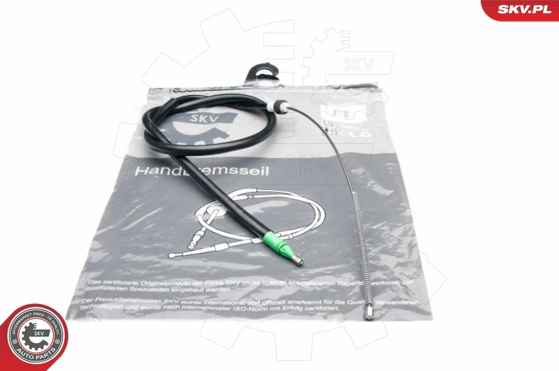 Cable Pull, parking brake 25SKV366