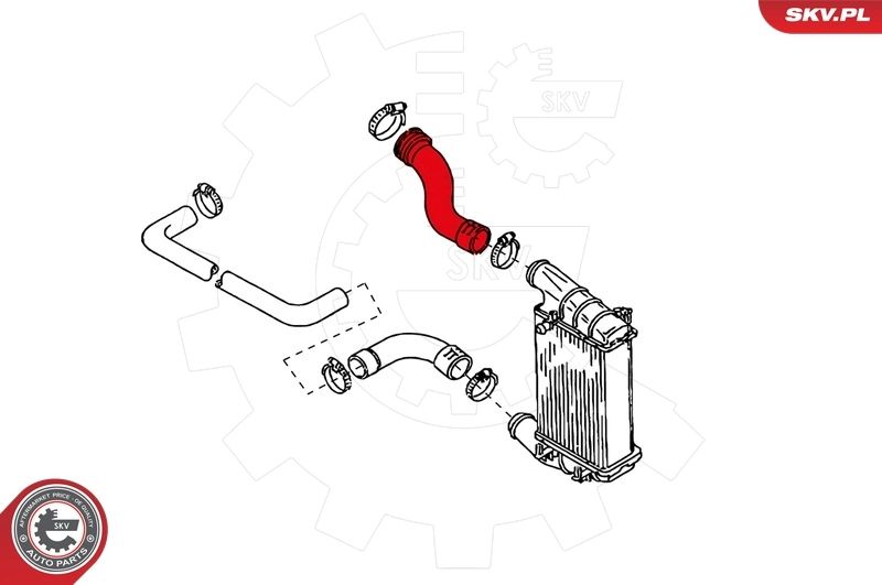 Charge Air Hose 24SKV068
