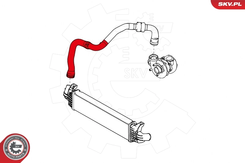 Charge Air Hose 24SKV880