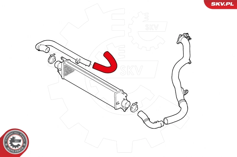 Charge Air Hose 24SKV957