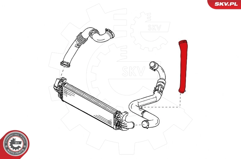 Charge Air Hose 24SKV771