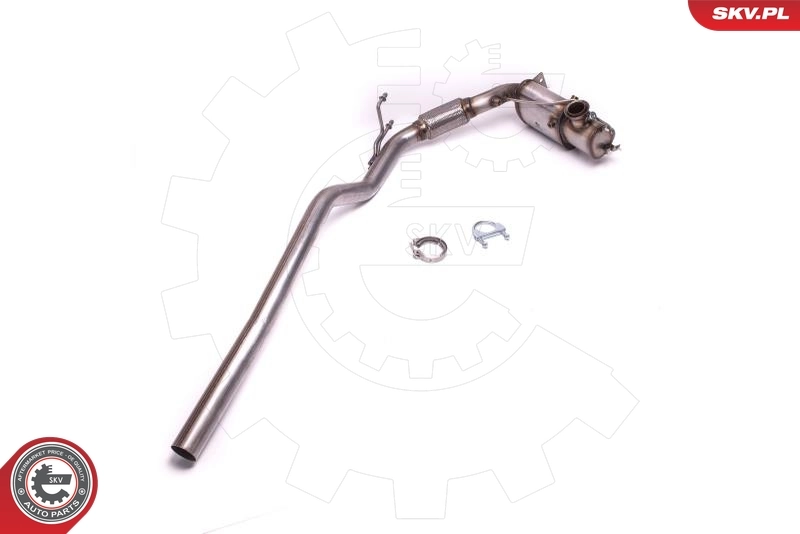 Soot/Particulate Filter, exhaust system 62SKV510