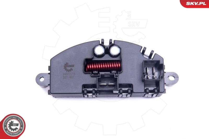 Resistor, interior blower 94SKV116