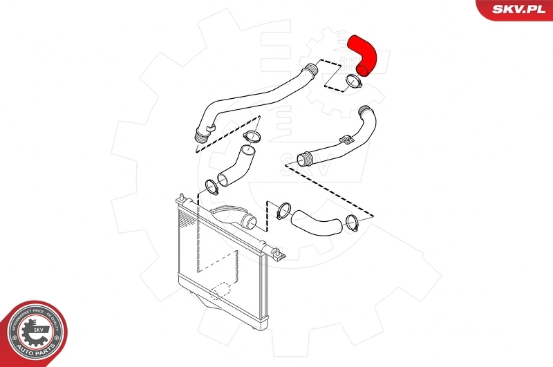 Charge Air Hose 24SKV675