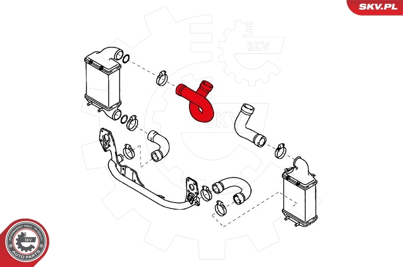 Charge Air Hose 24SKV638