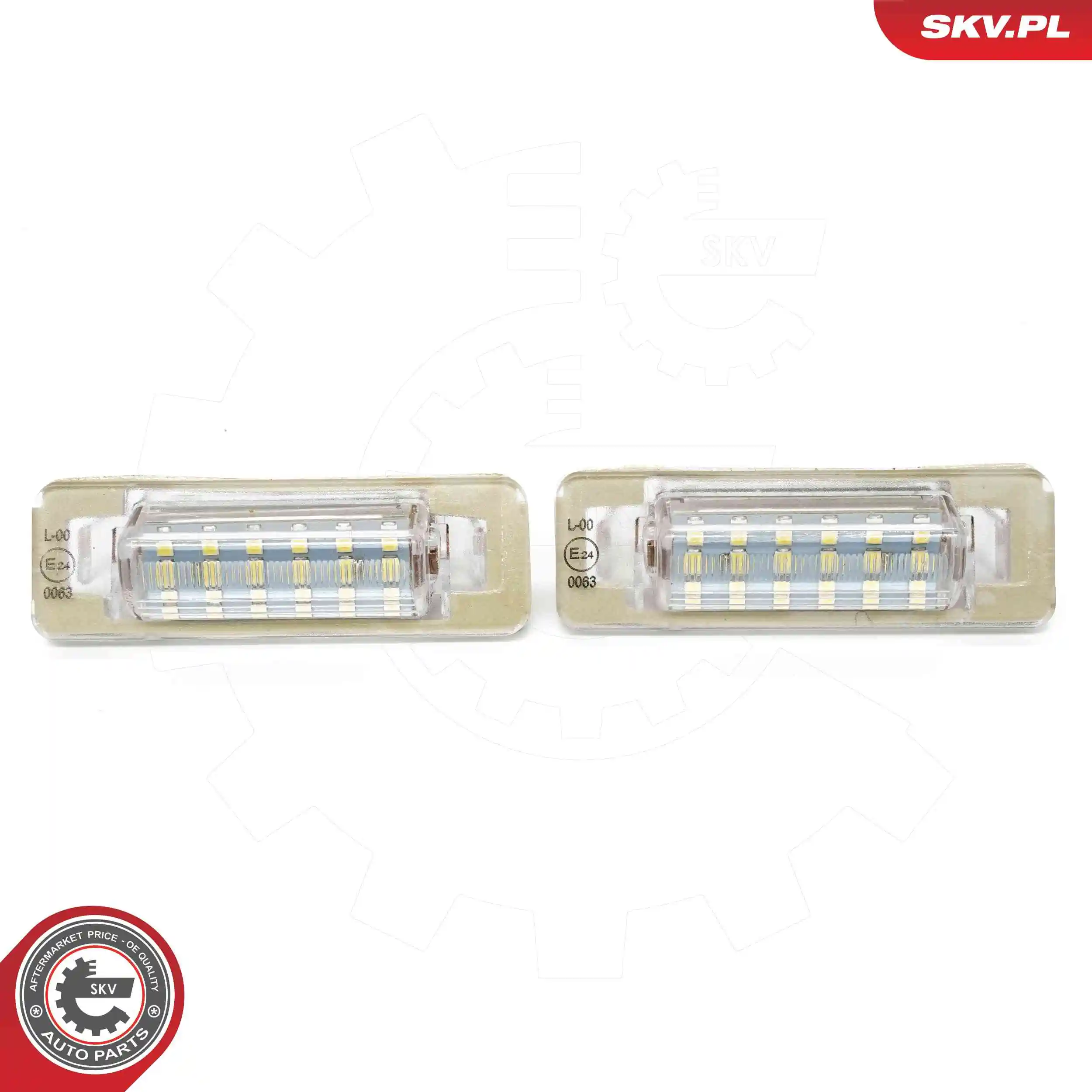 Lampu plat nomor 72SKV509