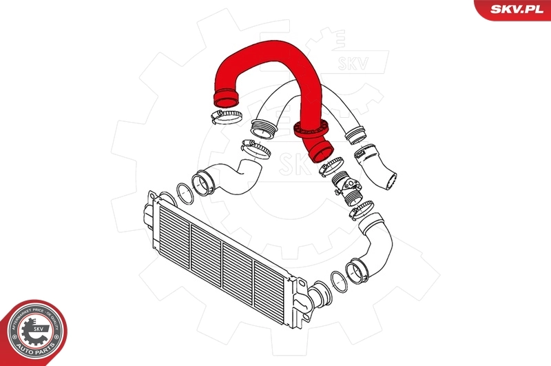 Charge Air Hose 24SKV150