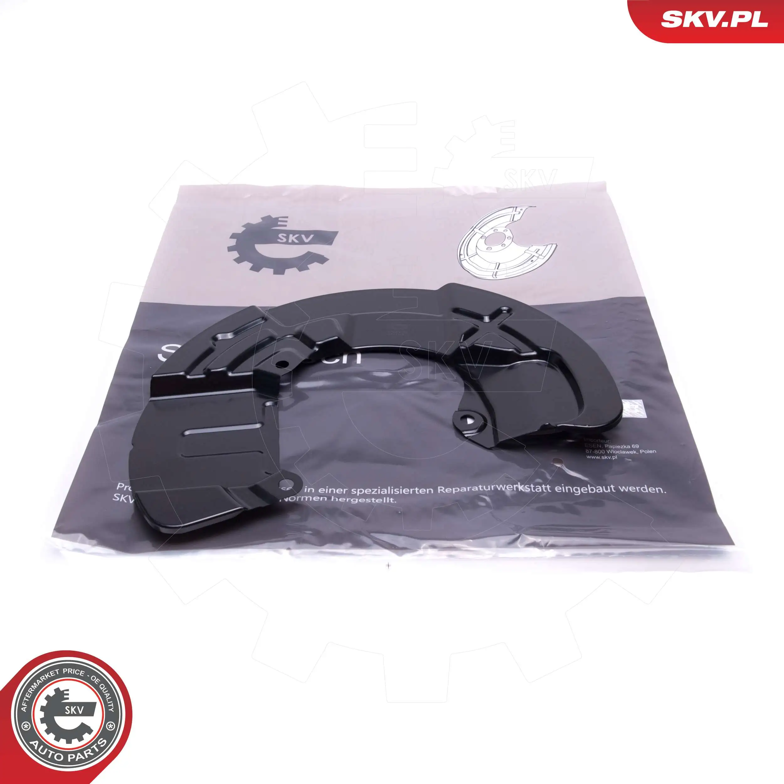 Splash Guard, brake disc 57SKV182
