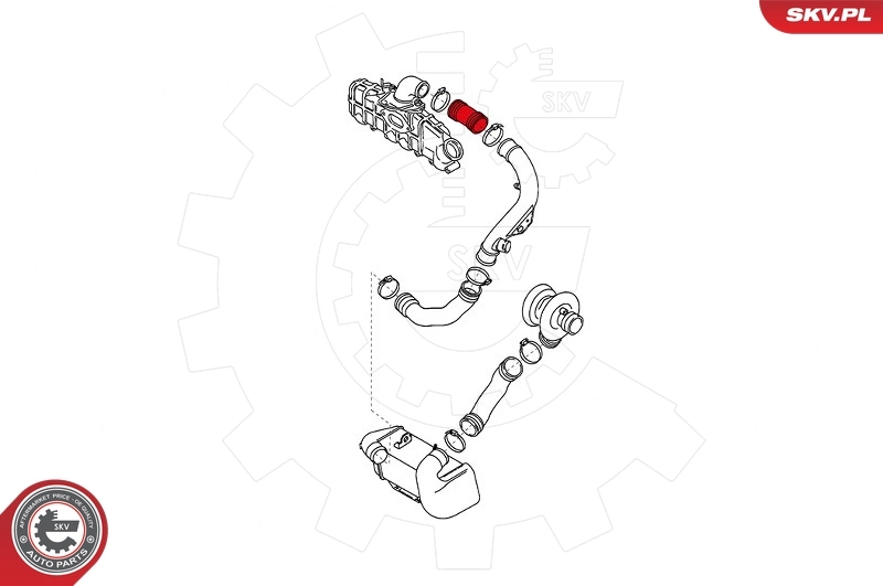 Charge Air Hose 24SKV878