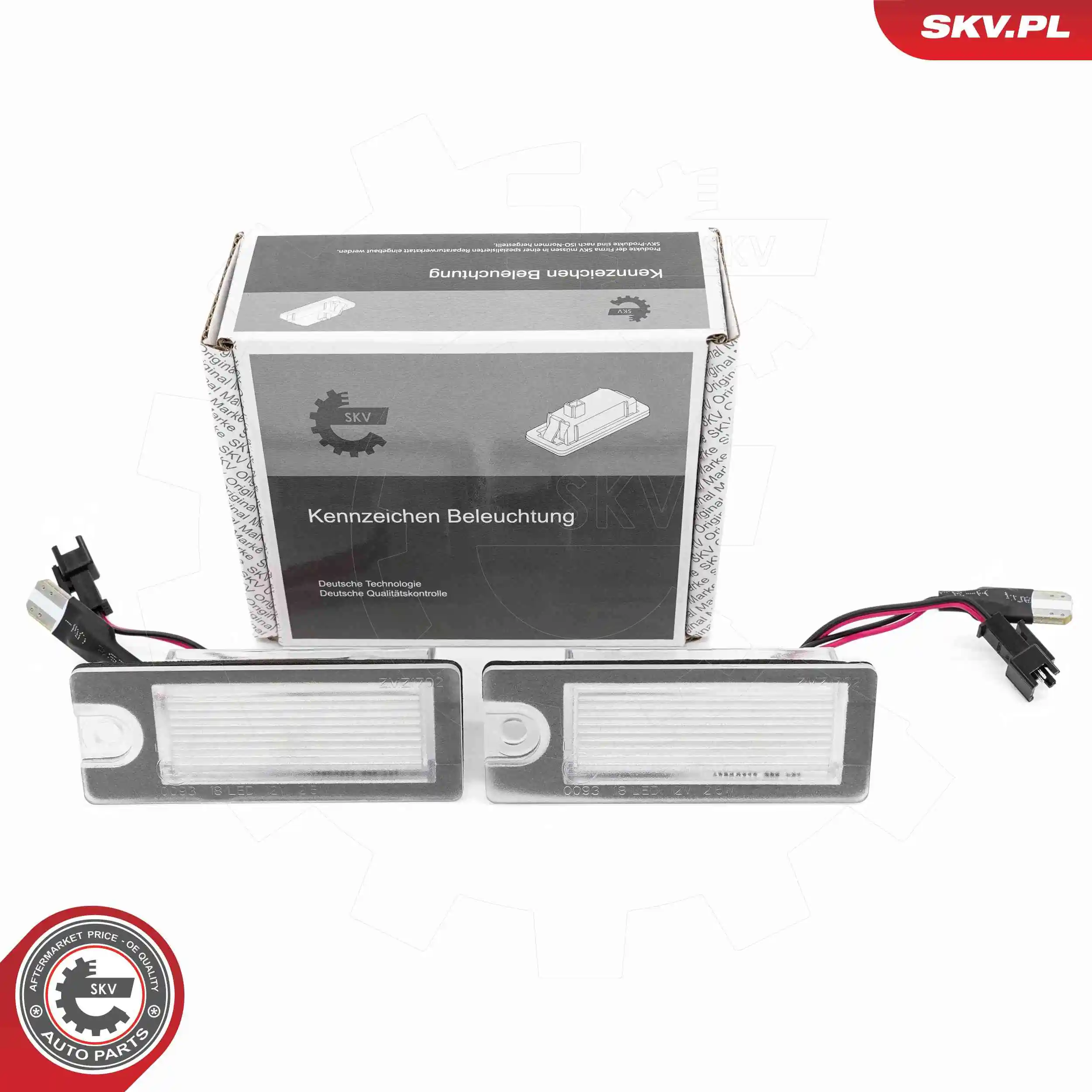 Licence Plate Light 72SKV542