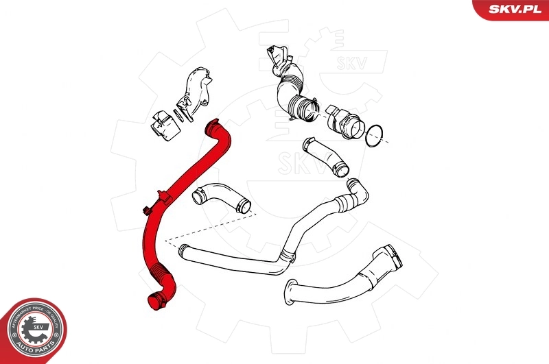 Charge Air Hose 24SKV970